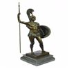 Image 9 : Achilles in Hoplite Uniform Bronze Sculpture