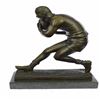 Image 3 : Handcrafted Aussie Rugby Player Bronze Sculpture