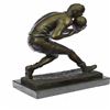 Image 5 : Handcrafted Aussie Rugby Player Bronze Sculpture