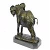 Image 4 : Happy Elephant Indian Sign of Good Luck and Fortune Bronze Sculpture