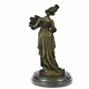 Image 3 : Kassin 1920 Art Deco Style Woman Bronze Sculpture