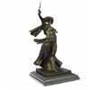 Image 5 : Greek Mythology Athena Female Warrior with Sword Bronze Sculpture