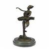 Image 1 : Cute Child Ballerina a Bronze Trophy Sculpture Figurine