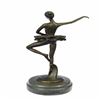 Image 3 : Cute Child Ballerina a Bronze Trophy Sculpture Figurine