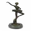 Image 5 : Cute Child Ballerina a Bronze Trophy Sculpture Figurine