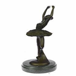 Ballerina Ballet Dancer Bronze Figurine