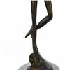 Image 8 : Ballerina Ballet Dancer Bronze Figurine