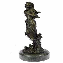 Sexy Nymph Goddess Bronze Sculpture