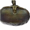 Image 8 : Soaking Dish Tray Nude Female Bronze Statue