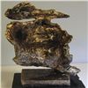 Image 5 : Silence Sculpture With Base Cold Cast Bronze Statue