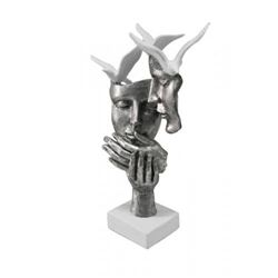 Couple Embracing Man and Woman Cold Cast Bronze Statue