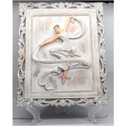 Ballerina Figurine Dancing Cold Cast Bronze Sculpture