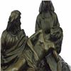 Image 8 : Lamentation the Dead Christ Religious Bronze Statue