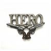 Image 1 : Hero Plaque Trophy Wall Mount Bronze Effect Sculpture