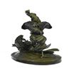 Image 8 : Fighting Cock Bronze Sculpture