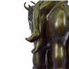 Image 7 : Abstract Mid Century Nude Girl With Bull Bronze Sculpture