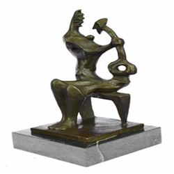 Mother with Child Bronze Sculpture