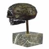 Image 2 : Hand Crafted Hot Cast Skeleton Halloween Bronze Sculpture