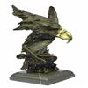 Image 5 : American Eagle on Marble Base Bronze Sculpture
