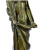 Image 7 : Declaration of Peace Young Woman with Sword and Lantern Bronze Sculpture