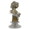 Image 2 : Zora Bronze Sculpture on Marble Base Figurine
