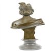 Image 4 : Zora Bronze Sculpture on Marble Base Figurine