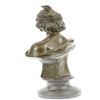 Image 5 : Zora Bronze Sculpture on Marble Base Figurine
