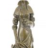 Image 8 : Classy Society Lady with Rose Bronze Sculpture