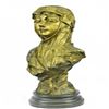 Image 1 : Goddess Bust Bronze Sculpture
