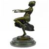 Image 1 : Dancer Bronze on Marble Base Figure