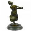 Image 3 : Dancer Bronze on Marble Base Figure