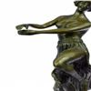 Image 7 : Dancer Bronze on Marble Base Figure
