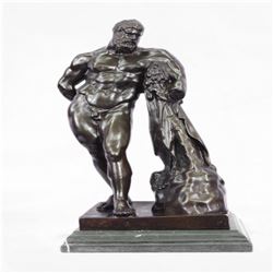 Hercules r Greek Myth Hercules Bronze Statue