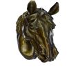 Image 1 : Detailed Horse Bust Wall Mount Bronze Sculpture