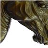 Image 7 : Detailed Horse Bust Wall Mount Bronze Sculpture