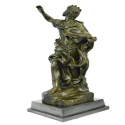 A Man of Ancient Royalty Bronze Sculpture