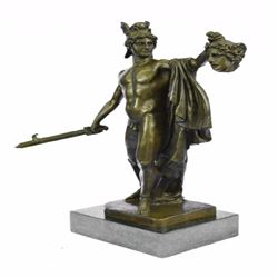 Tribute to Cellini Perseus Beheading the Medusa Bronze Sculpture