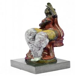Curvaceous Lady Bronze Sculpture