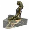 Image 2 : Erotic Female Sitting Bronze Sculpture