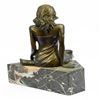 Image 4 : Erotic Female Sitting Bronze Sculpture