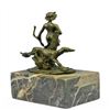 Image 4 : Diana the Hunter Bronze Sculpture on Marble Base Statue