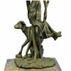 Image 8 : Diana the Hunter Bronze Sculpture on Marble Base Statue