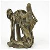 Image 4 : Nude Female with Angel of Death Bronze Sculpture