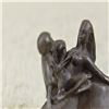 Image 3 : Nude Lady Skeletal Figural on Boat Bronze Ashtray Sculpture