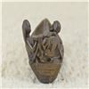 Image 6 : Nude Lady Skeletal Figural on Boat Bronze Ashtray Sculpture