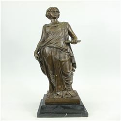Dino Decarlo Greek Philospher Bronze Sculpture