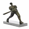 Image 1 : Baseball Player Bronze Statue