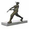 Image 2 : Baseball Player Bronze Statue