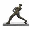 Image 3 : Baseball Player Bronze Statue