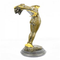 American Art Nouveau Bronze Sculpture